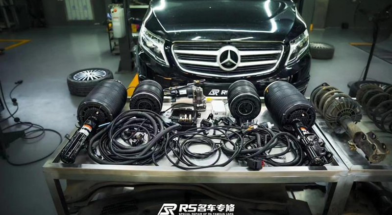 Mercedes-Benz Vito သည် Air Suspension ကို အဆင့်မြှင့်ထားသည်။